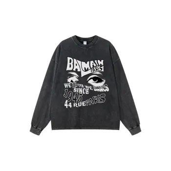 Fashionable Simple 100% Cotton Sweatshirt
