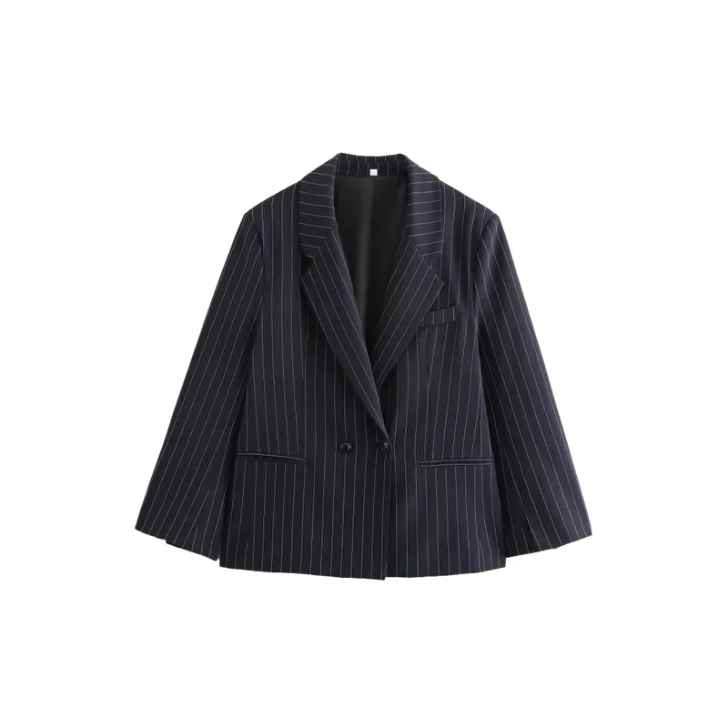 Loose Casual Polyester Business Suit Women-0