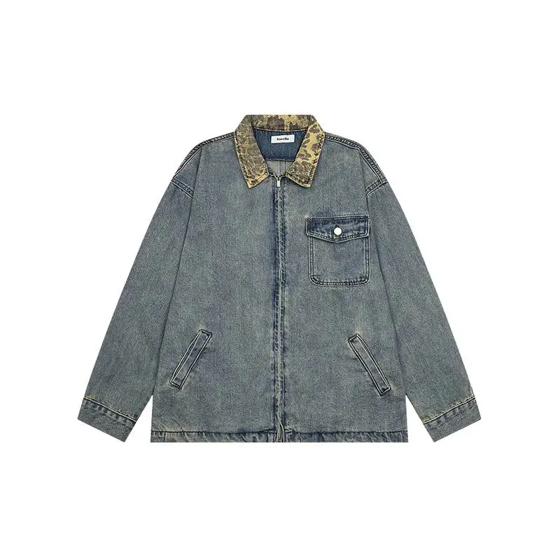 Casual Loose Cotton Jacket-0