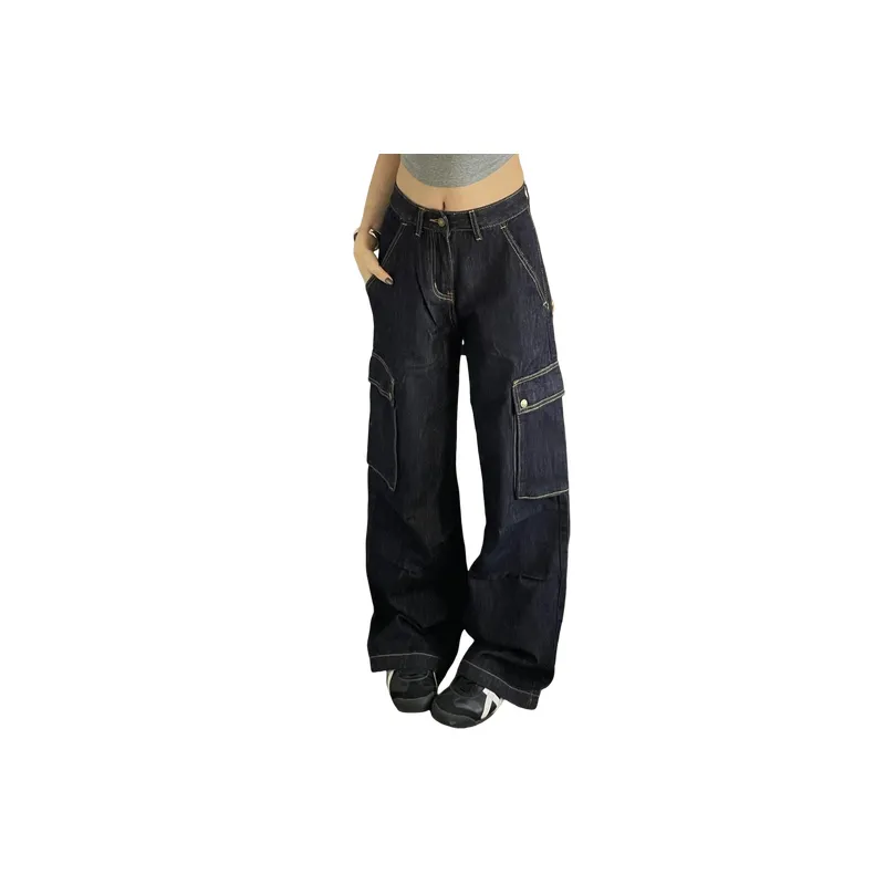 Street Loose Jeans Women-0