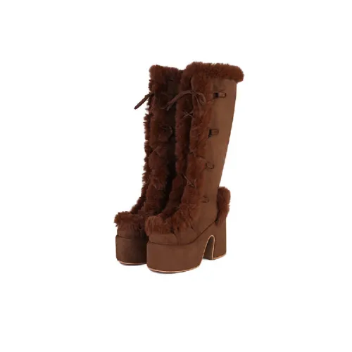 Fashionable Waterproof Warming Knee High Boots