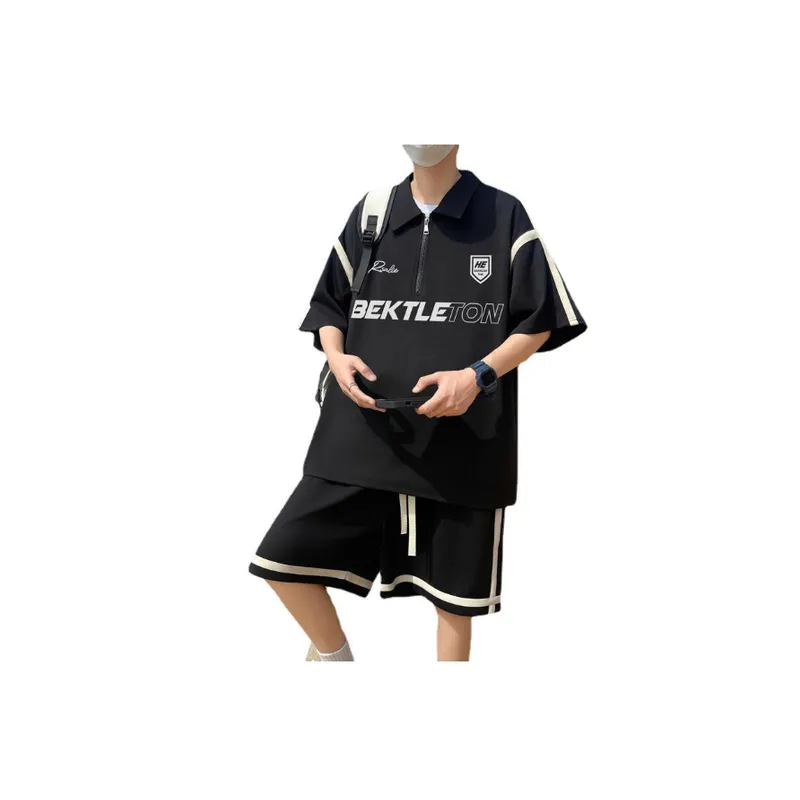 New Polo T Shirt And Short Set-1