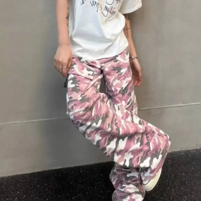Street Loose Cargo Pants-2