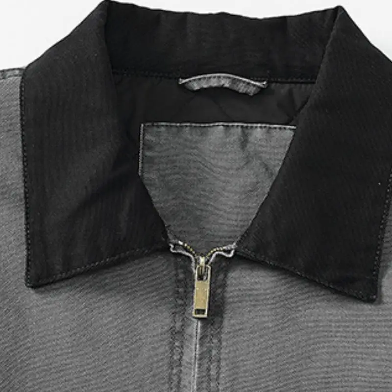 Simple Washed Jacket-8