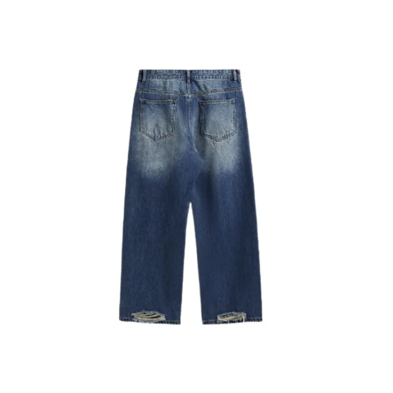 Retro Simple Jeans-1