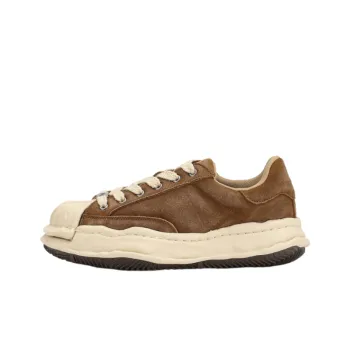 Shell Head Washed Niche Stitching Retro Thick Bottom Low top Board Shoes
