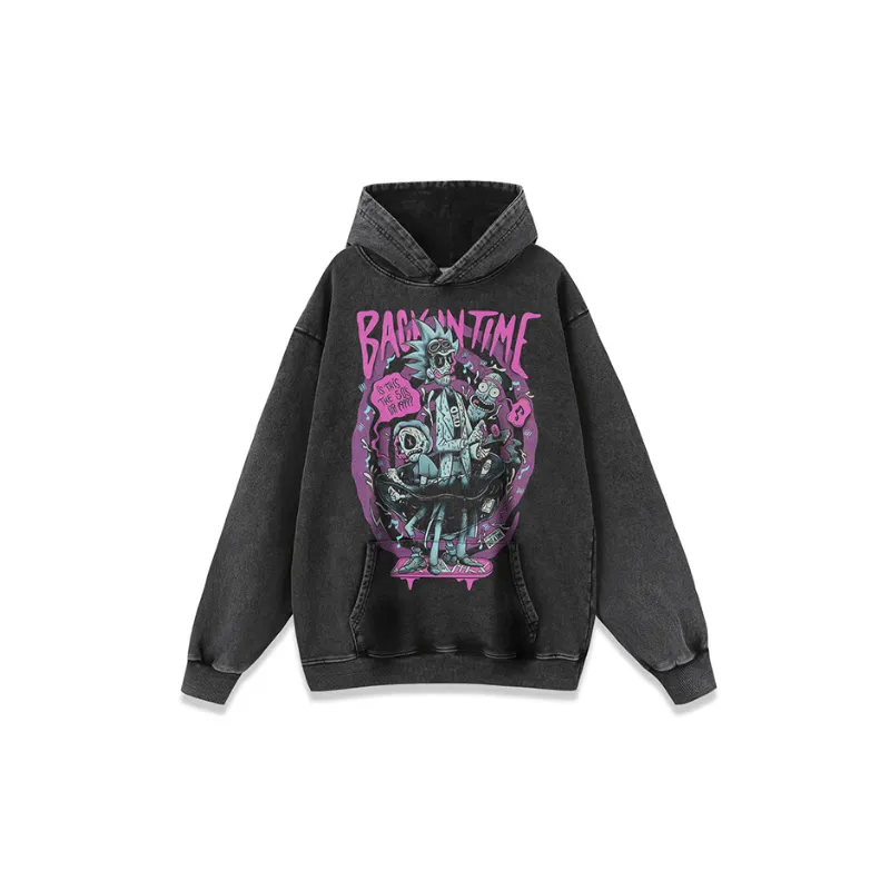 Retro Washed Long Sleeve Sweatshirt-0