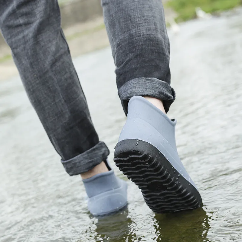 Casual Simple Rain Boots-8