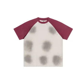 Preppy Contrast Color Cotton T Shirt