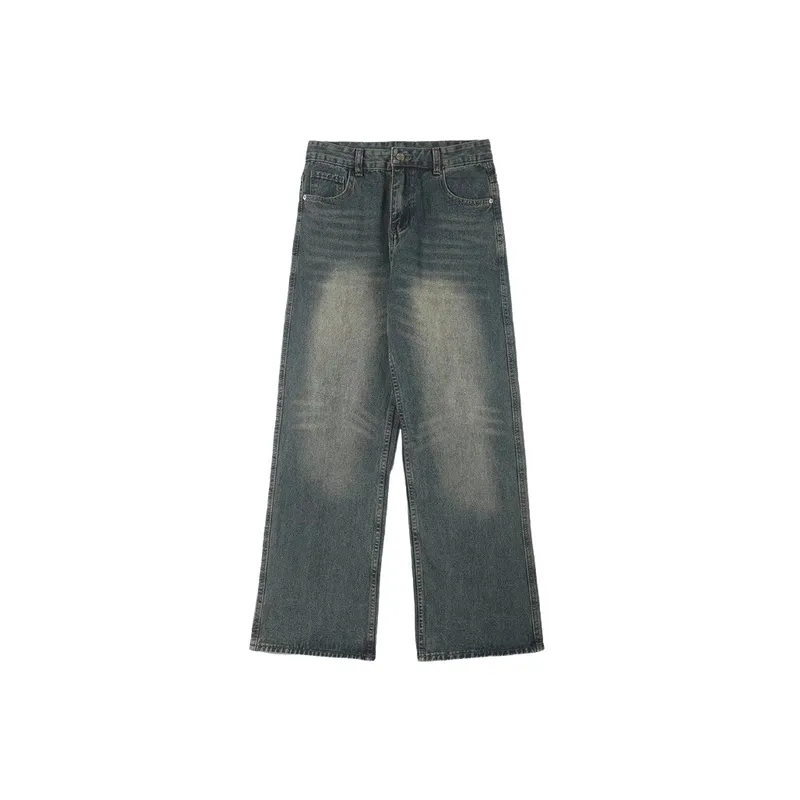 Retro Washed Jeans-0