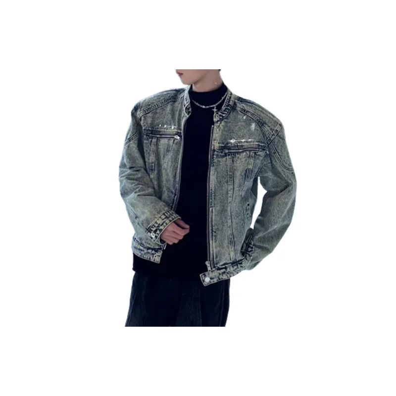 Casual Simple Denim Jacket-0