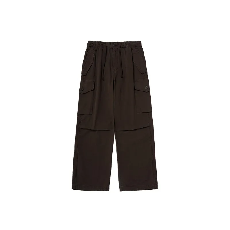 Street Loose Cotton Sports Pants-2