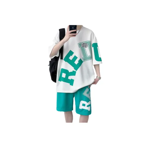 Loose Shorts and Fashionable T Shirt Two Piece Set