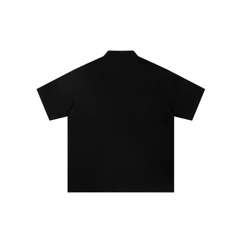 Casual Loose Cotton Blended Fabric T Shirt-5