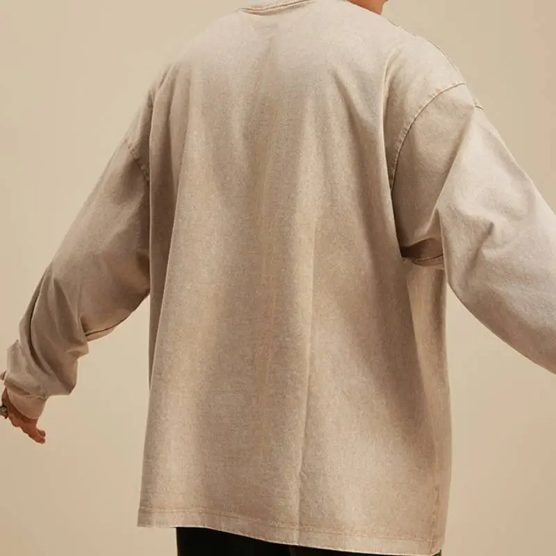 Retro Fashionable 100% Cotton T Shirt-4