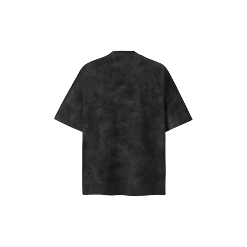 Street Loose Cotton Blended Fabric T Shirt-1