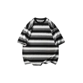Retro Loose Cotton Blended Fabric T Shirt