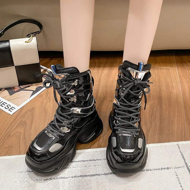 Fashionable Sporty Chunky Sneakers-2