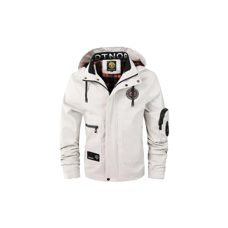 Fashionable Warming Blended Synthetic Fabrics Jacket-4