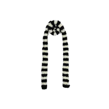 Striped Simple Knit Scarf