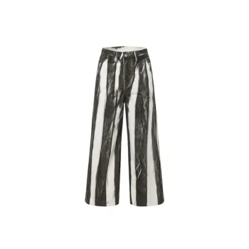 Trendy Loose High Street Vintage Casual Pants Jeans