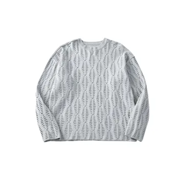 Fashionable Loose Cotton Sweater