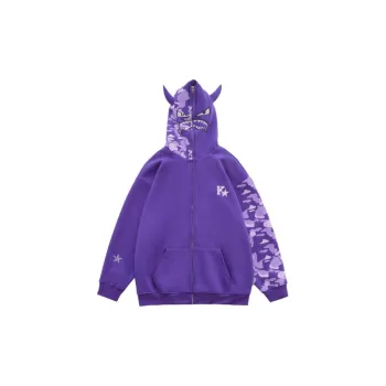 Devil Shark Plus Velvet Hoodie
