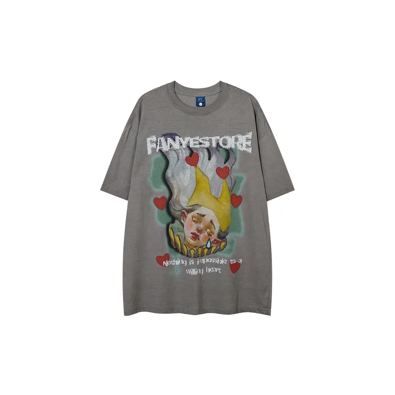 Basics Printed 100% Cotton T Shirt-0
