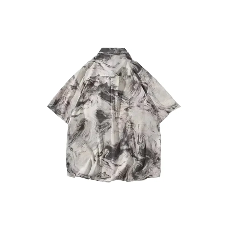 Casual Loose Acrylic Fibres Shirt-1