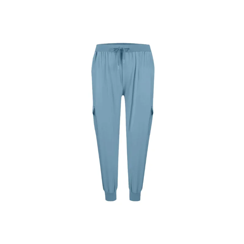 Casual Simple Bamboo Fiber Sports Pants Women-5