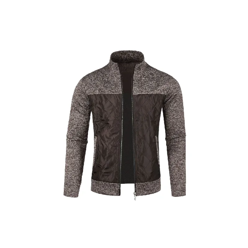 Casual Zipper Velvet Jacket-2