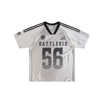 Loose Striped Sports Jersey T Shirt