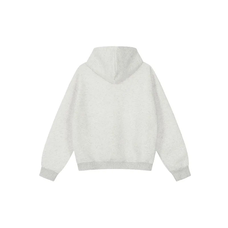 Embroidery Simple Cotton Sweatshirt-1
