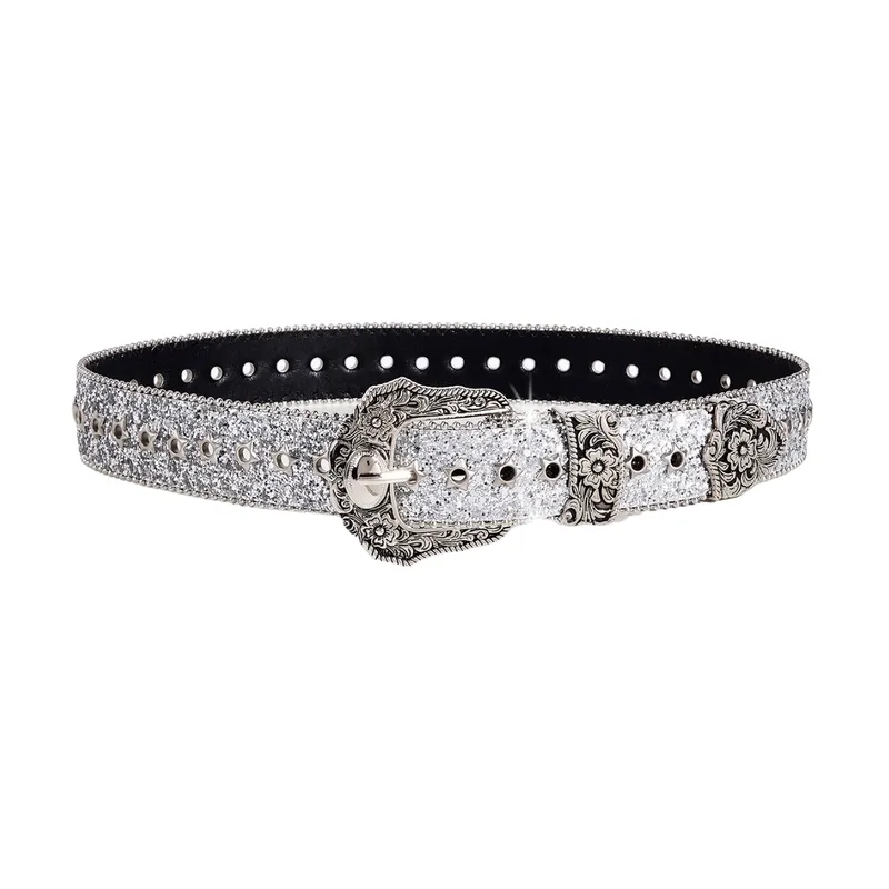 Retro Funky Leather Belt-0