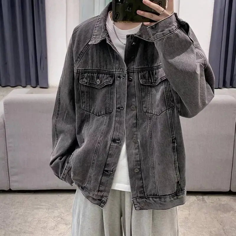 Retro Lightweight Denim Jacket-1