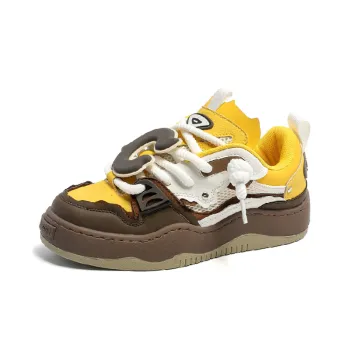 Trendy Retro Bread Shoes
