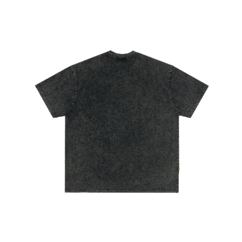Washed Loose 100% Cotton T Shirt-3