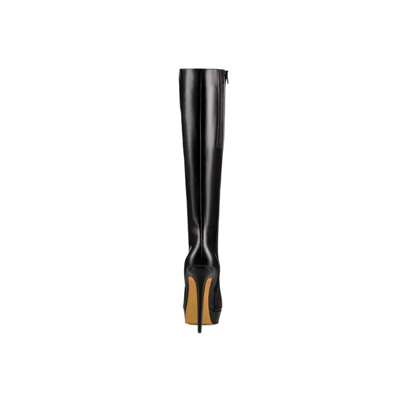 Simple Basics Mid Calf Boots-2