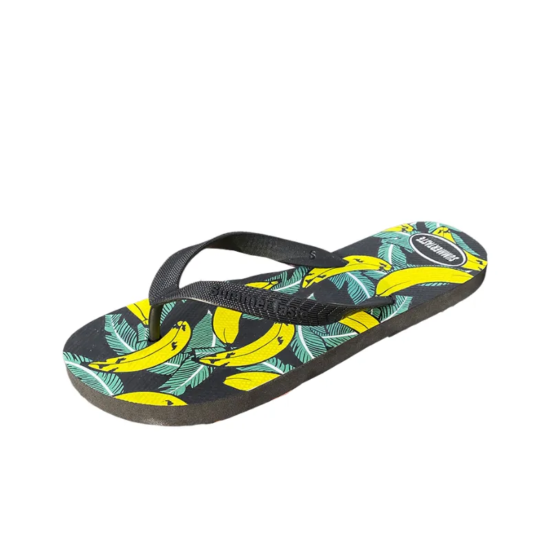 Simple All Over Print Flip Flops-0