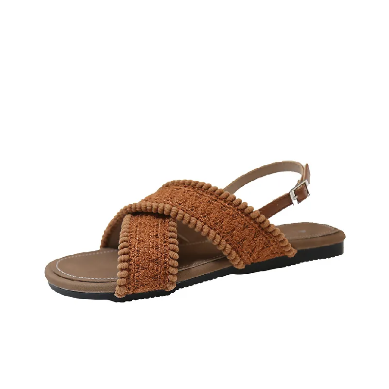 Fashionable Retro Flip Flops-5