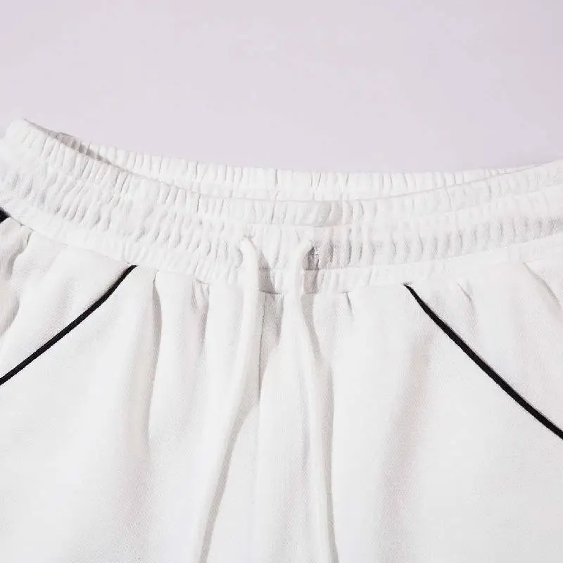 Street Loose Cotton Casual Shorts-8