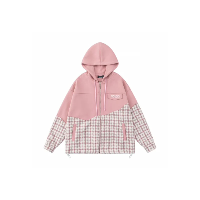 Retro Fashion Plaid Casual Sweatshirt-2