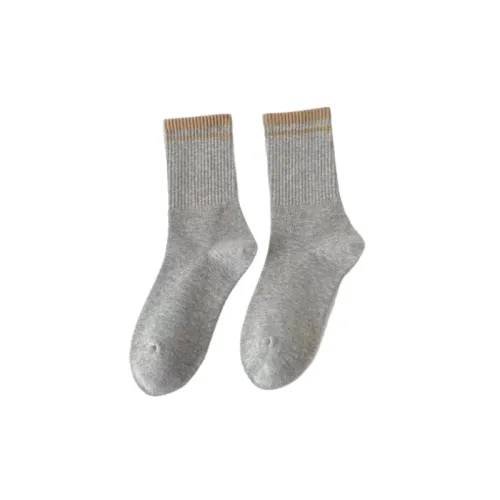 Simple Basics Polyester Cotton Mid Calf Sock