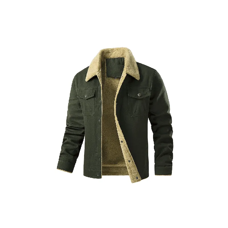 Casual Warm Cotton Jacket-8