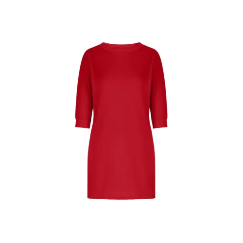 Casual Loose Polyester Dress Women