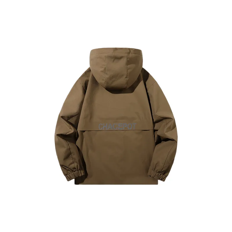 Fashionable Loose Polyester Outdoor Jacket-1