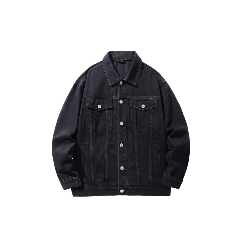 Casual Loose Denim Jacket-0