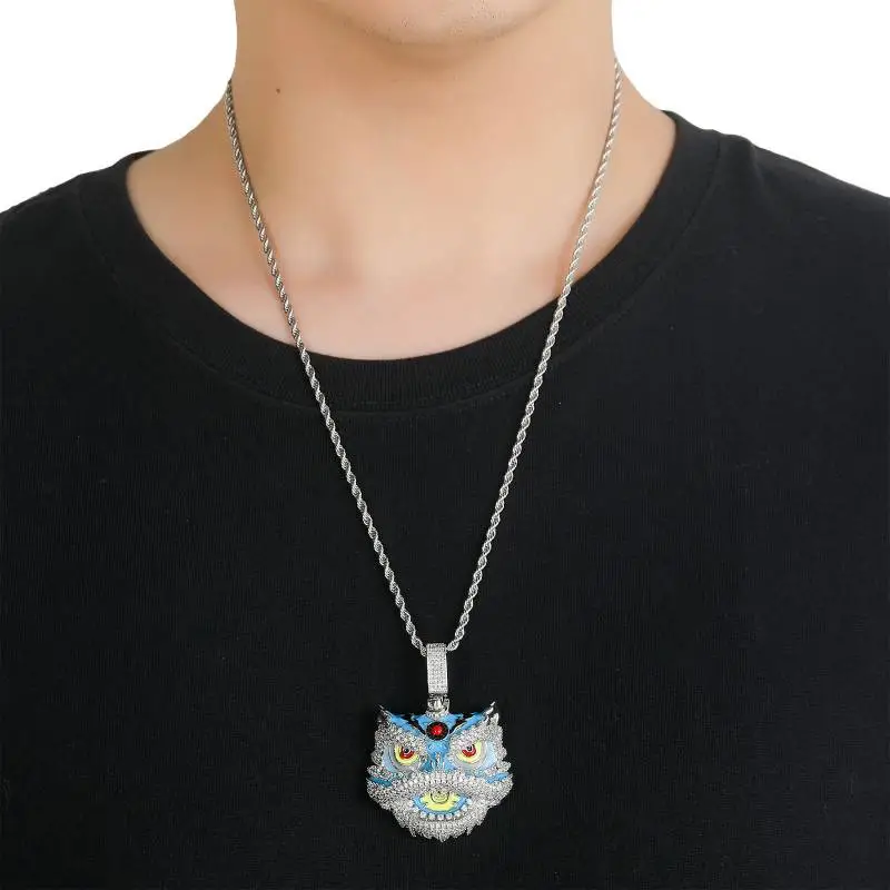 Hip Hop Trendy Necklace Man-4