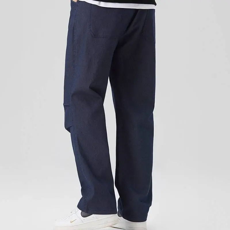 Loose Fashionable Cotton Cargo Pants-2