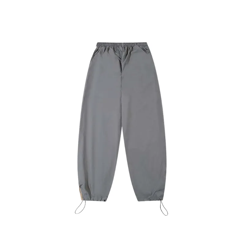Simple Sporty Polyester Casual Pants-5
